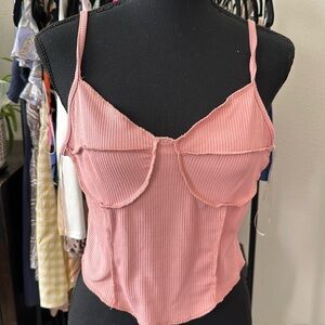 Nwot Peach Love pink cami
